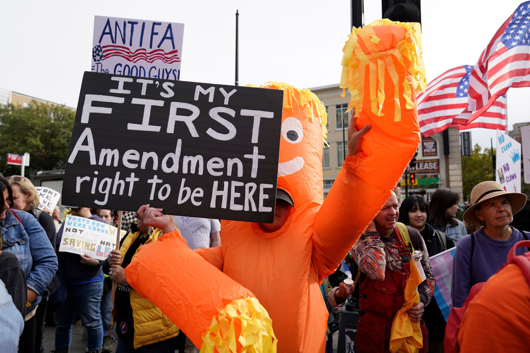 US No Kings Protest Washington
